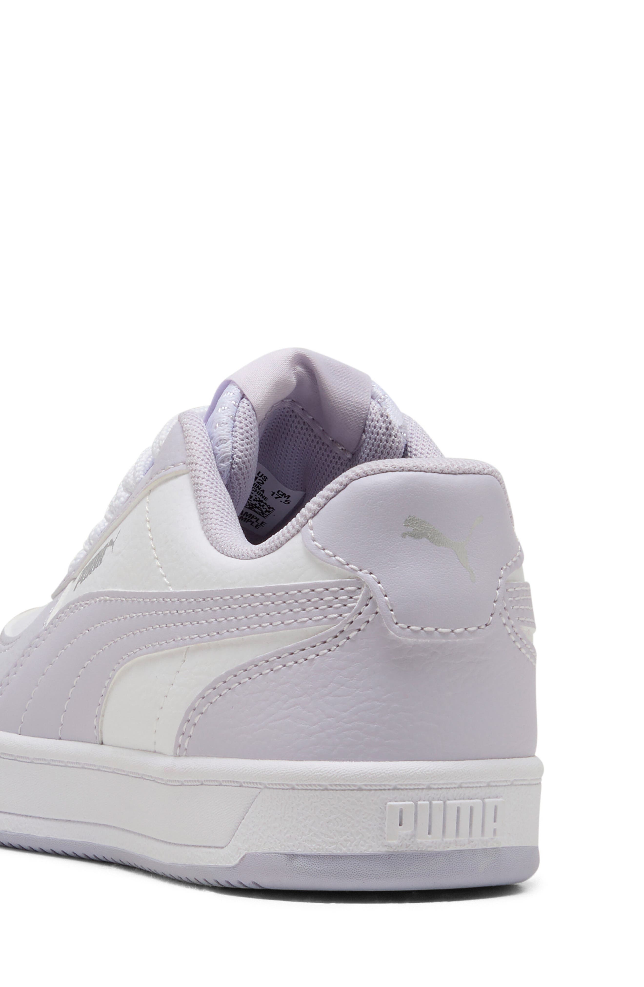 Kids' Carter 2.0 Sneaker, Alternate, color, PUMA WHITE/ LAVENDER/ SILVER