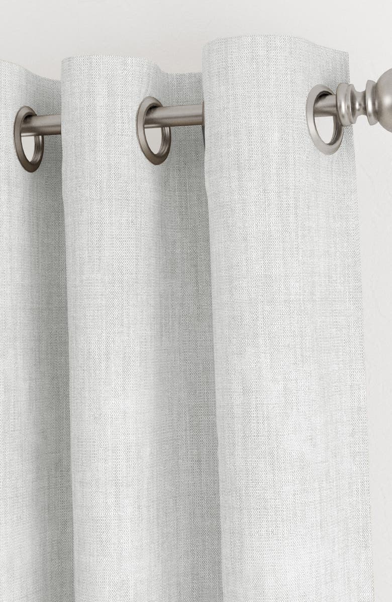 HOMESPUN Set of 2 Blackout Curtain Panels, Alternate, color, Light Gray