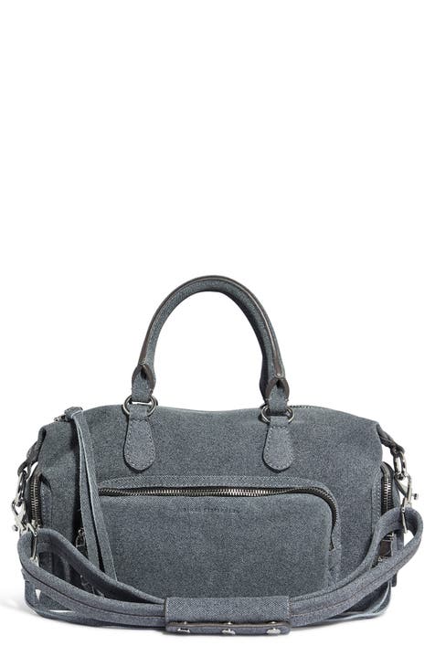 Between the Mountains Blue Crossbody Bags main image 1