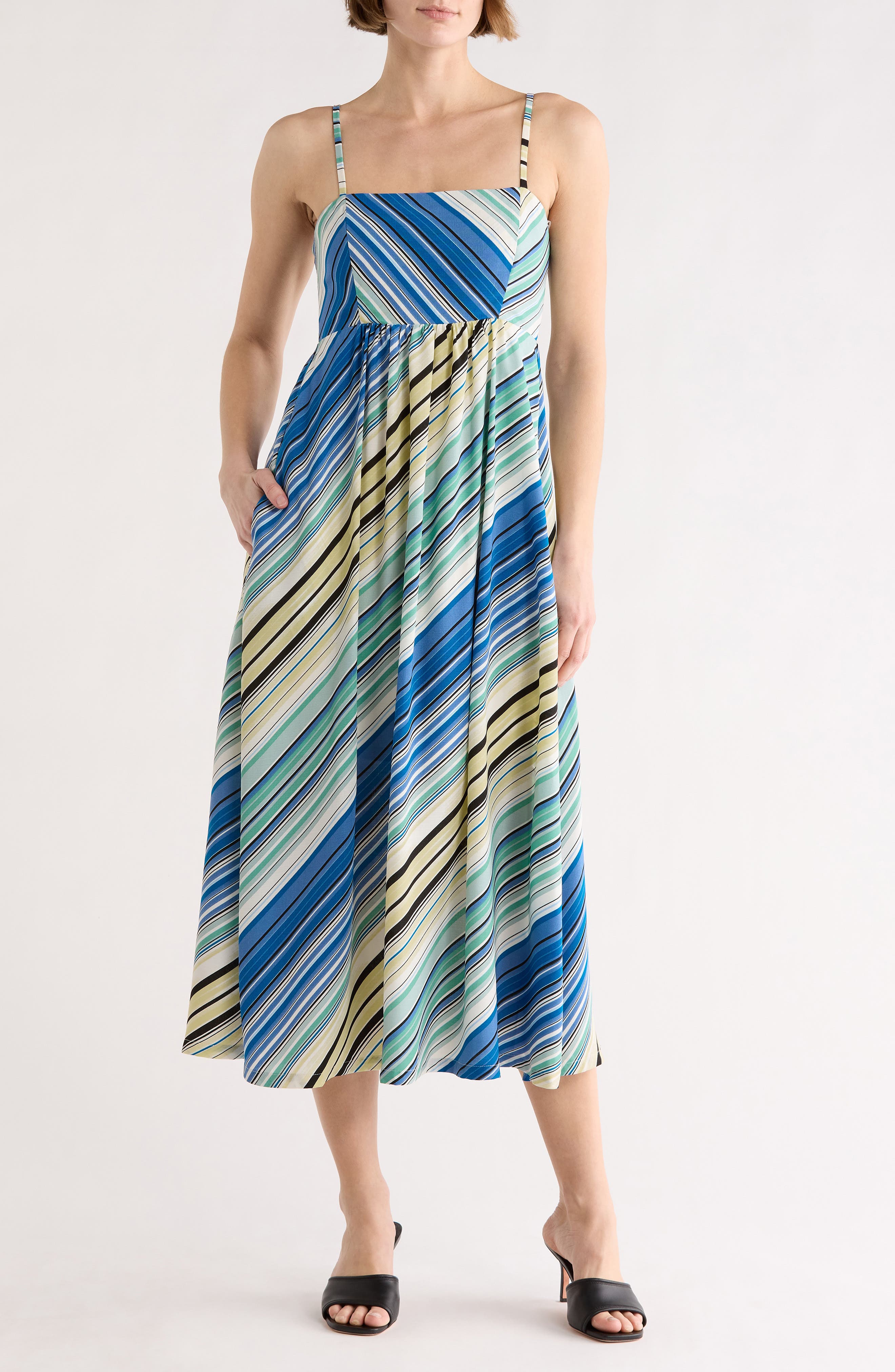 selected BLUE MULTI STRIPE