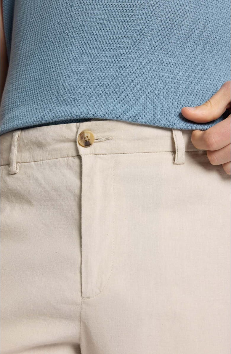 Onia Stretch Linen 6" Short, Alternate, color, Stone