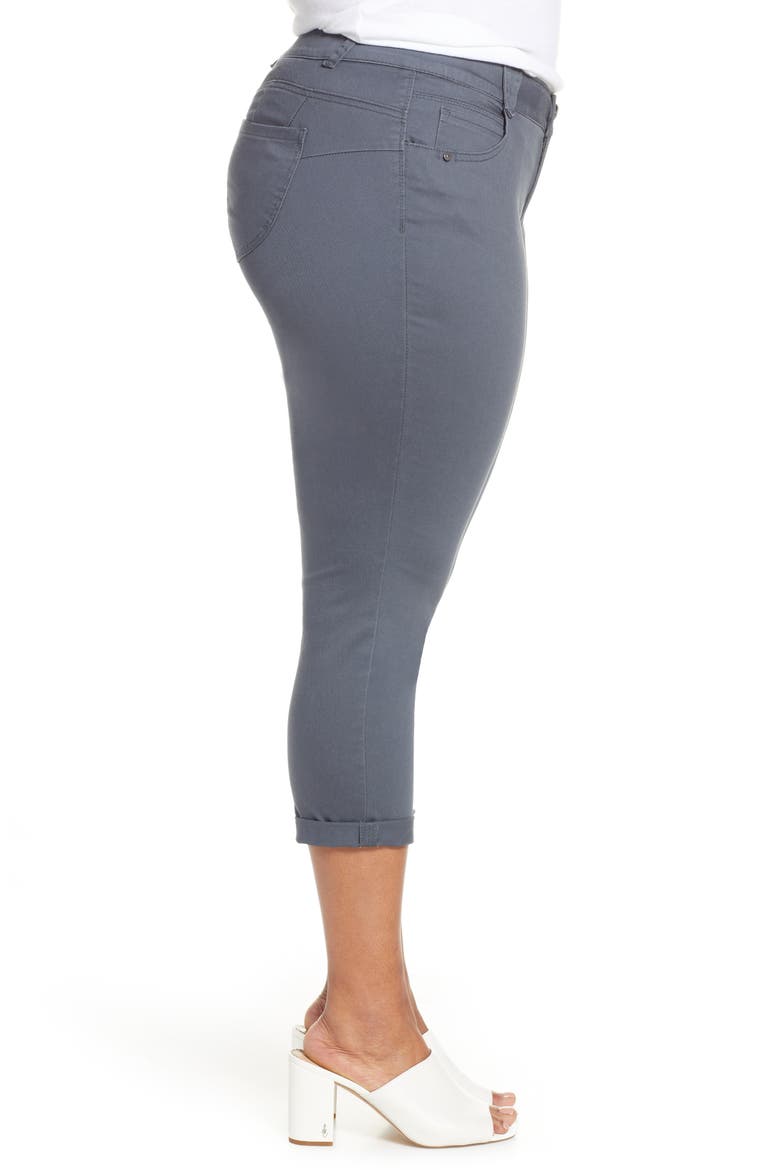 Ab-Solution Ankle Skimmer Jeans (Nordstrom Exclusive), Alternate, color, SHADOW