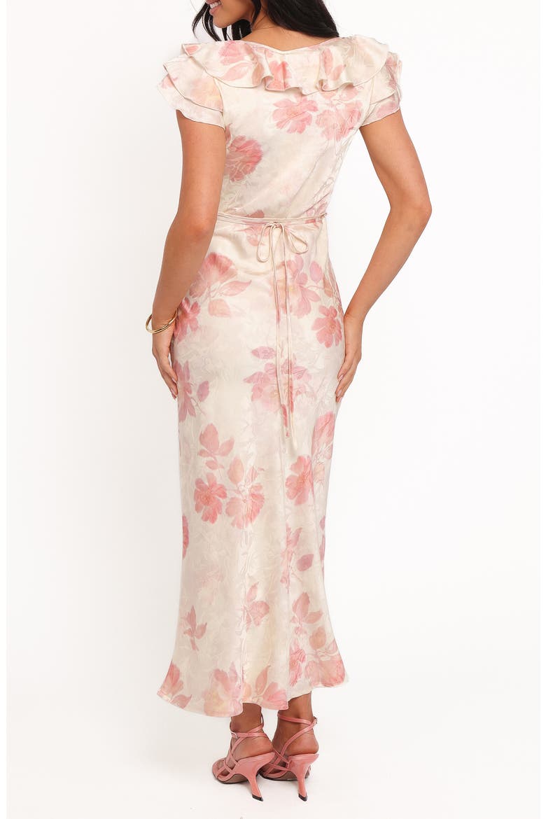 Liona Print Maxi Dress, Alternate, color, CREAM FLORAL