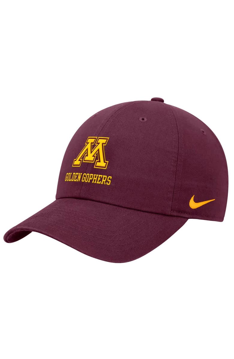 Nike Men's Nike Maroon Minnesota Golden Gophers 2025 On-Field Club Adjustable Hat, Alternate, color, Maroon