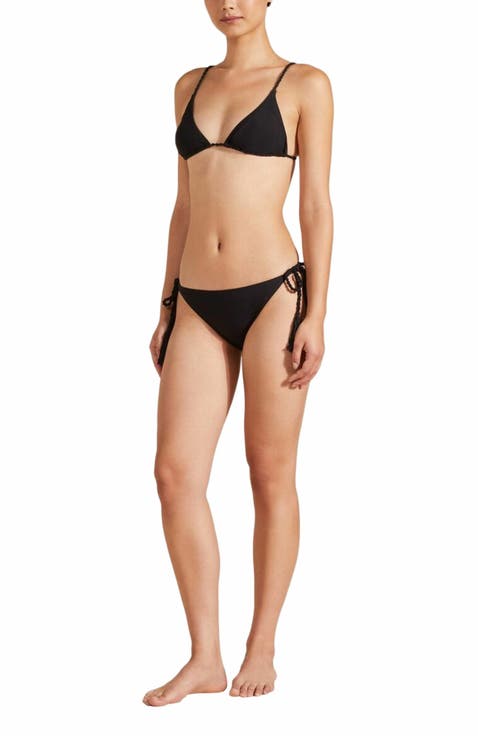 Women
s Tresses Rope Triangle Bikini Top