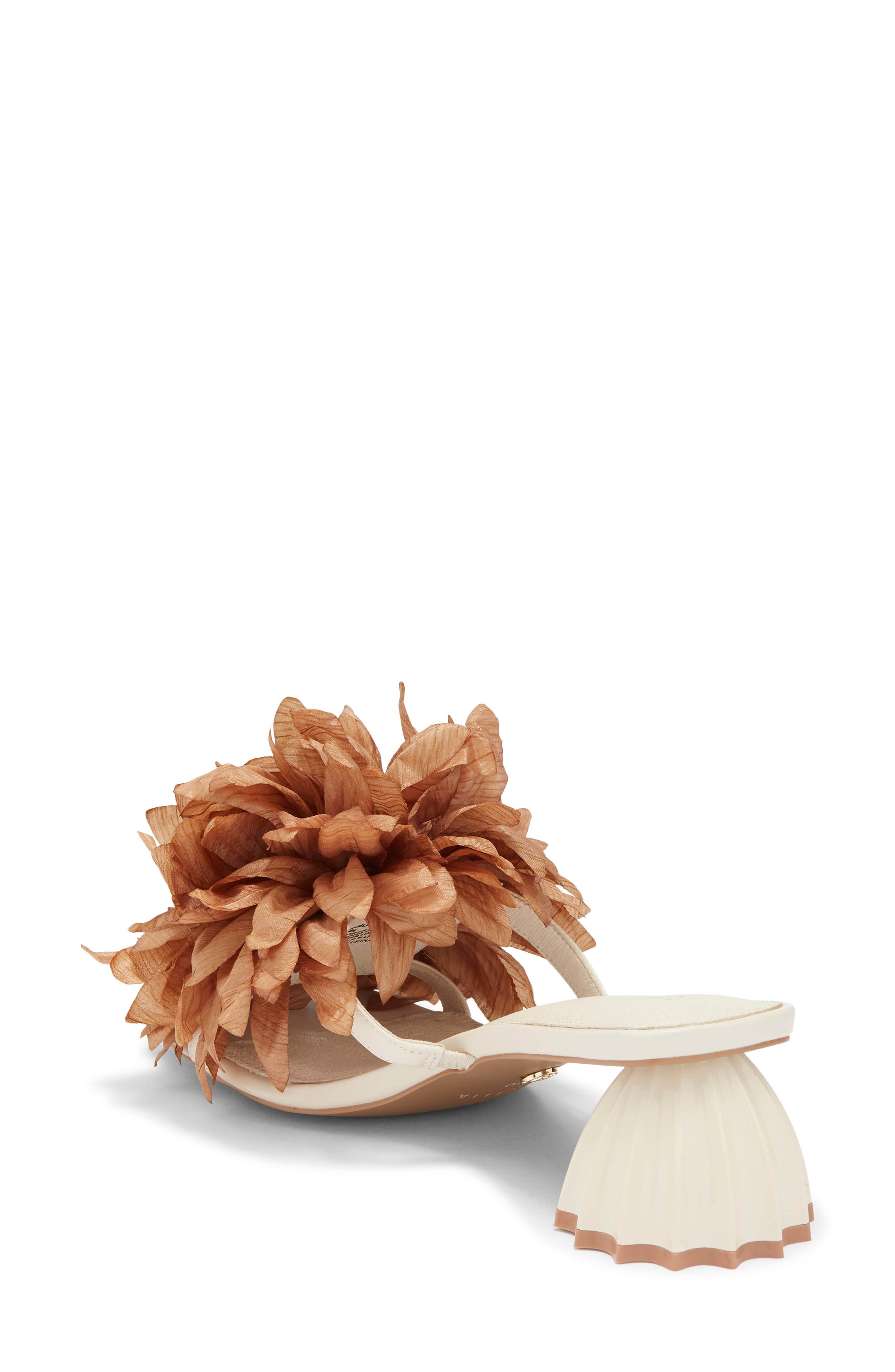 Dahlia Slide Sandal, Alternate, color, TAUPE/ BONE