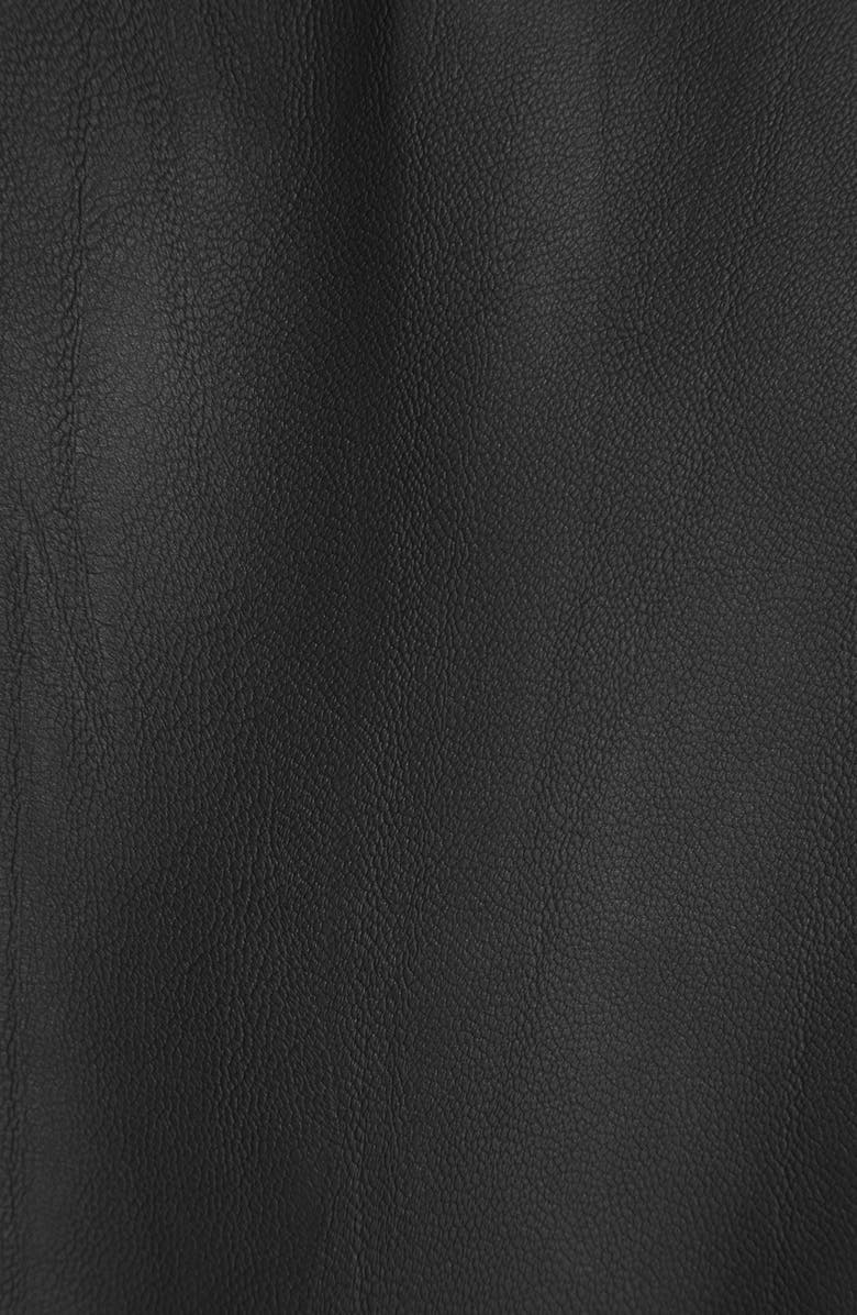 ASTR the Label ASTR Faux Leather Crop Top, Alternate, color, 