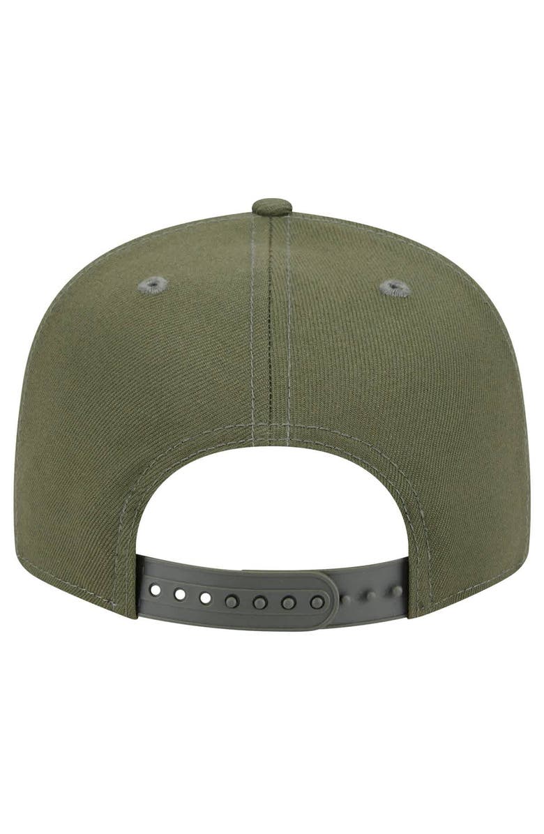 New Era Men's New Era  Olive Cincinnati Bengals Main 9FIFTY Snapback Hat, Alternate, color, Olive