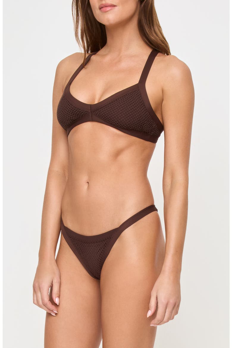Tyla Bikini Top, Alternate, color, ESPRESSO