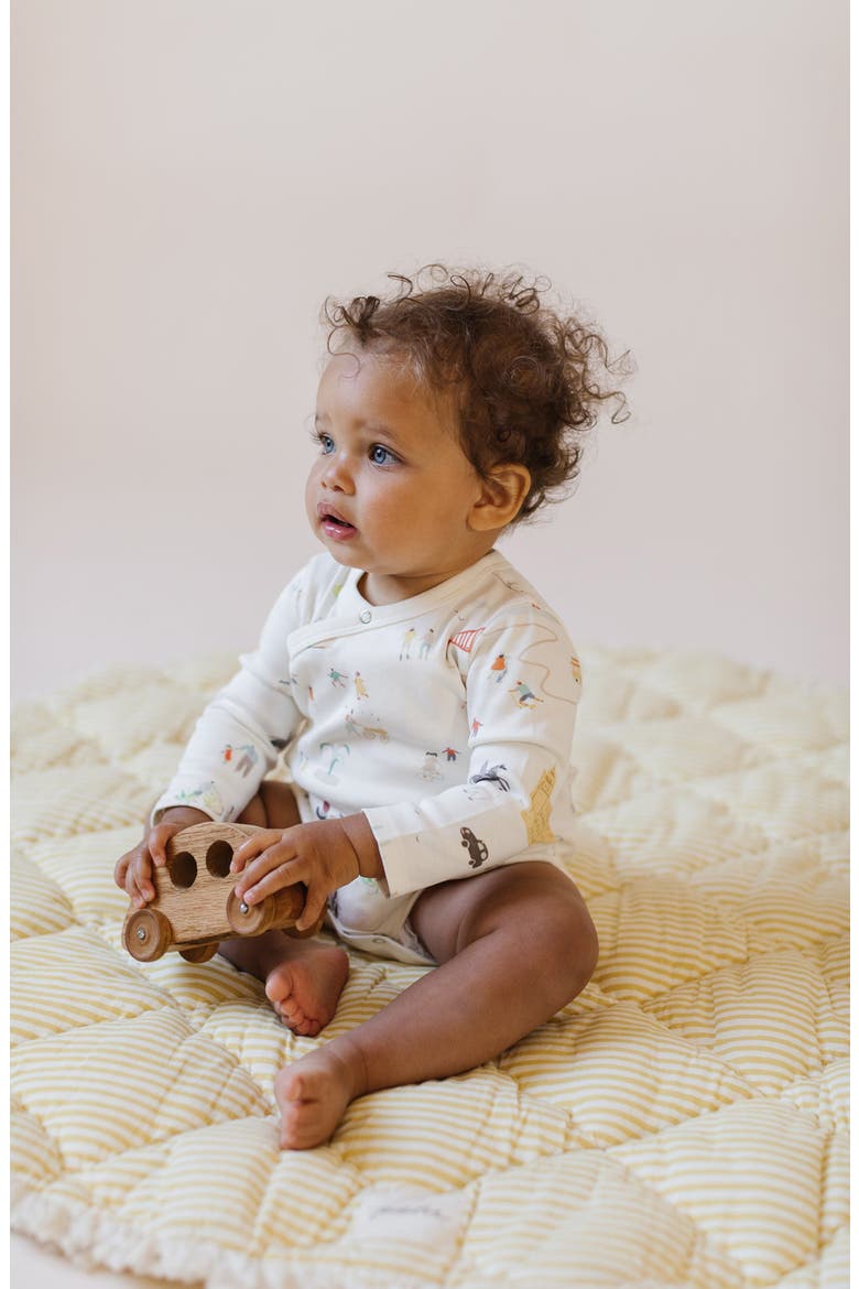 Explore the World Organic Cotton Wrap Bodysuit, Alternate, color, EXPLORE THE WORLD