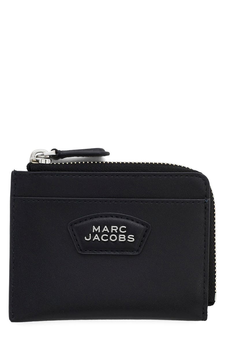 The Everyday Top Zip Wallet, Main, color, BLACK