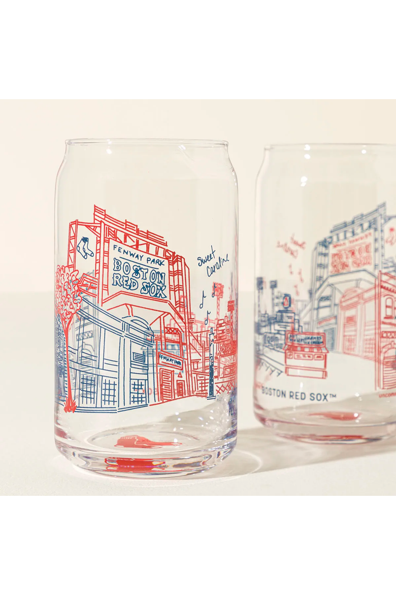 MLB Stadiumscape Can-Shaped Glasses - Set of 2, Main, color, Baltimore Orioles