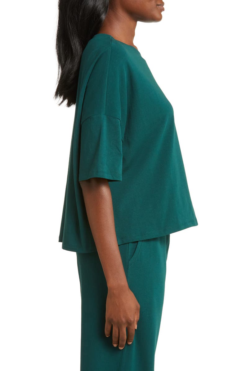 Honeydew Mantra Boxy Stretch Organic Cotton Pajama T-Shirt, Alternate, color,