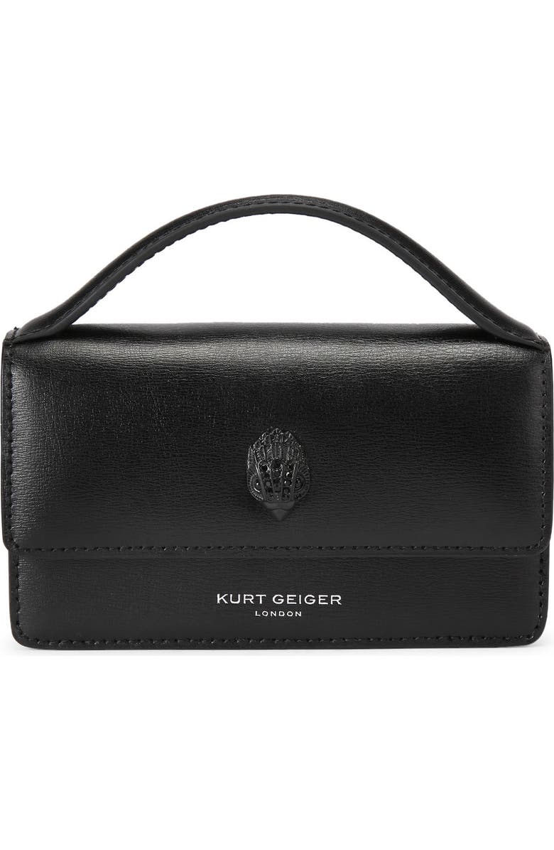 Kurt Geiger London Extrasmall Bond Top Handle Bag, Main, color, Black
