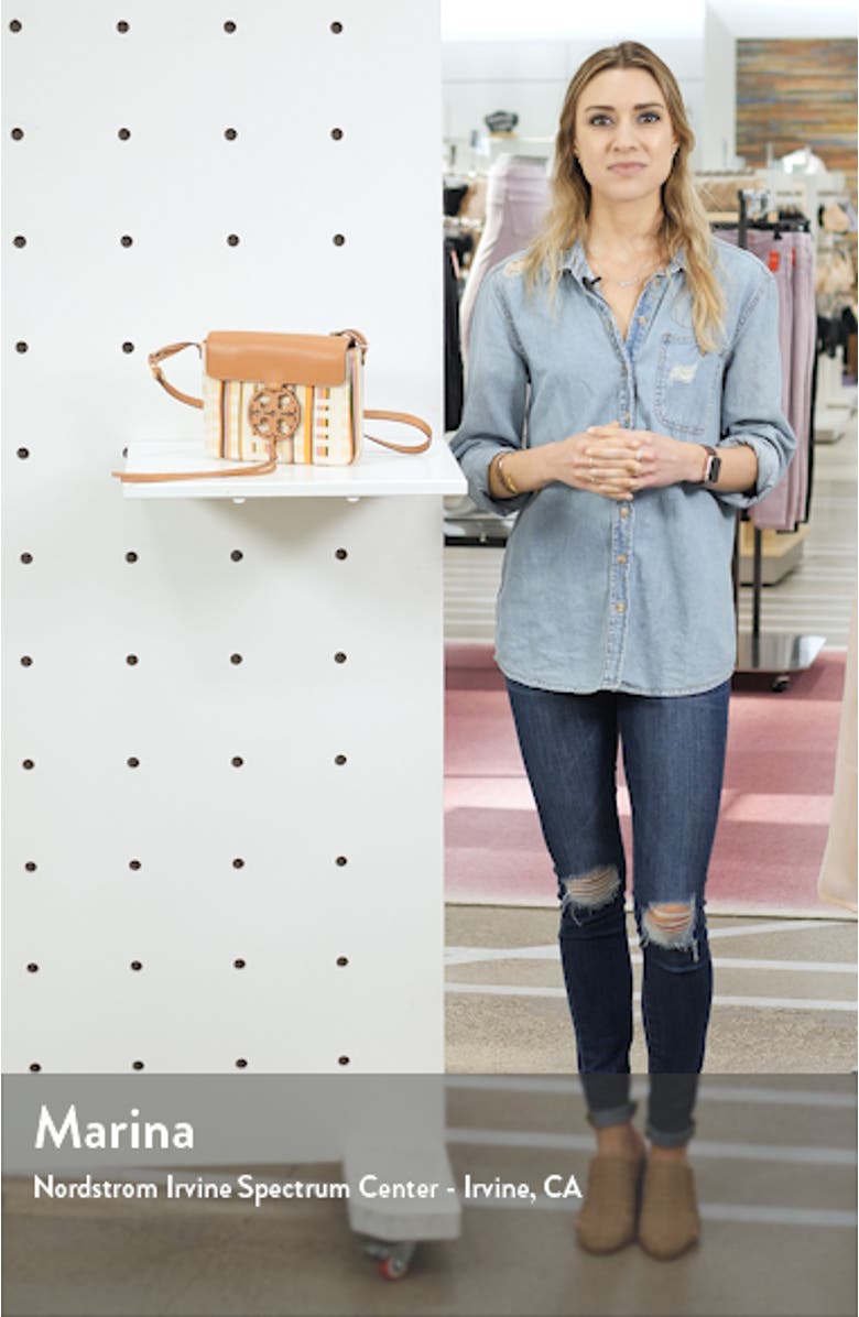 Miller Stripe Crossbody Bag, sales video thumbnail