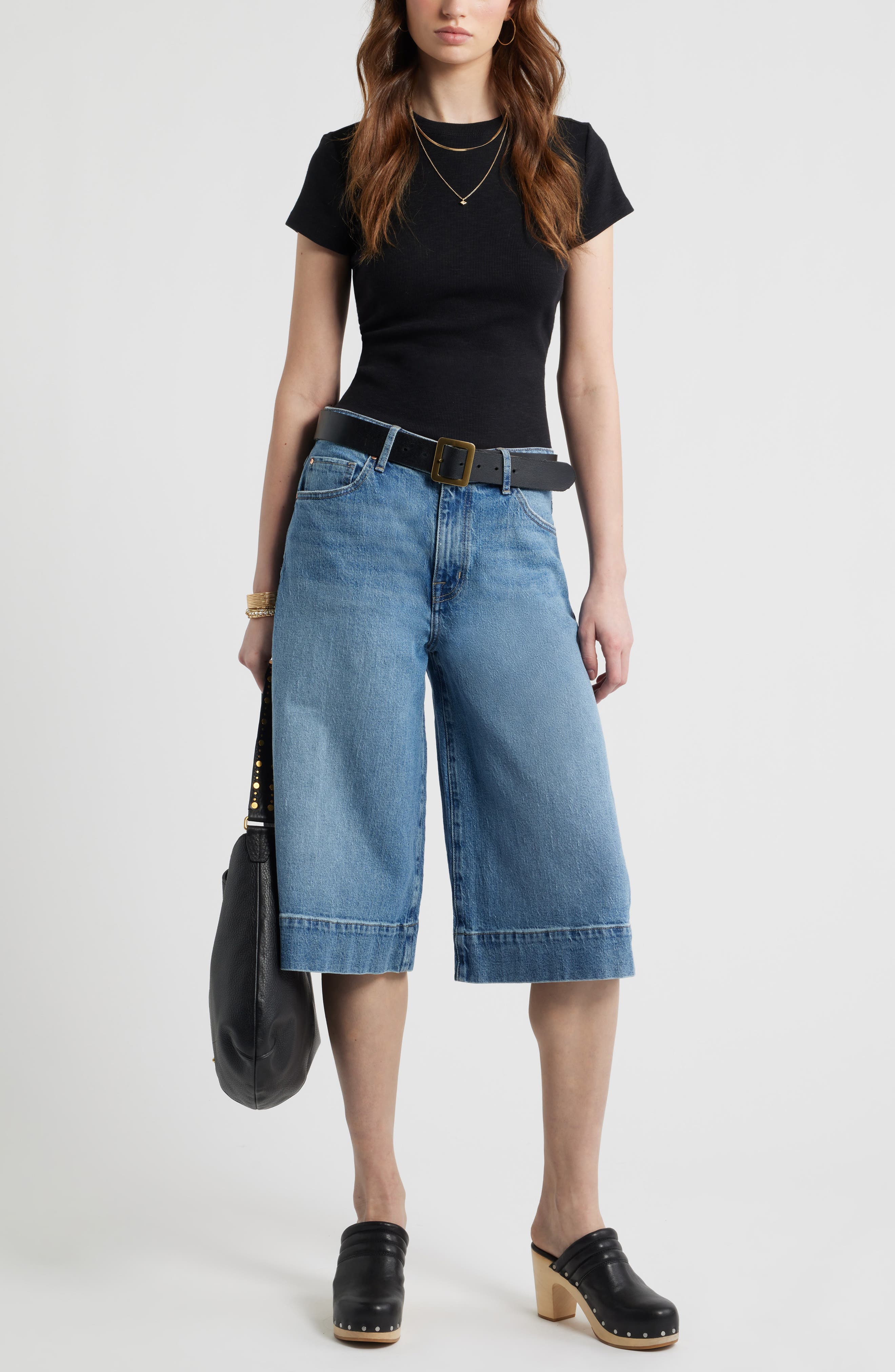 Tuckable Rib Baby Tee - image 2
