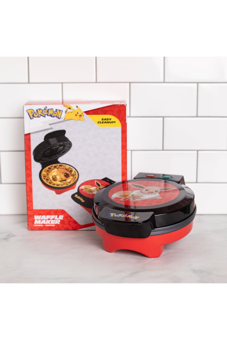 Pokemon Eevee Round Waffle Maker, Alternate, color, None