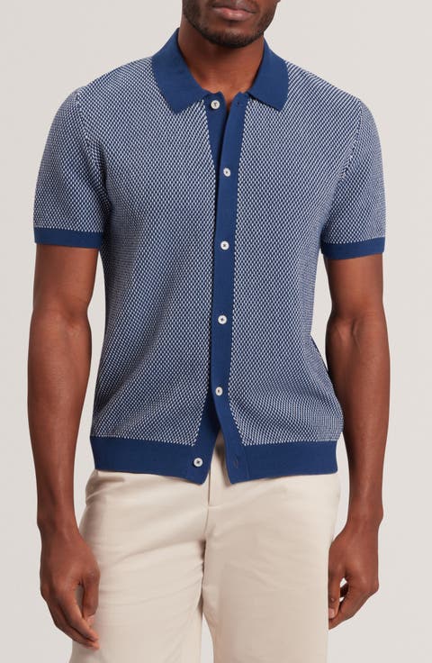 Noliva Short Sleeve Cotton Button-Up Shirt