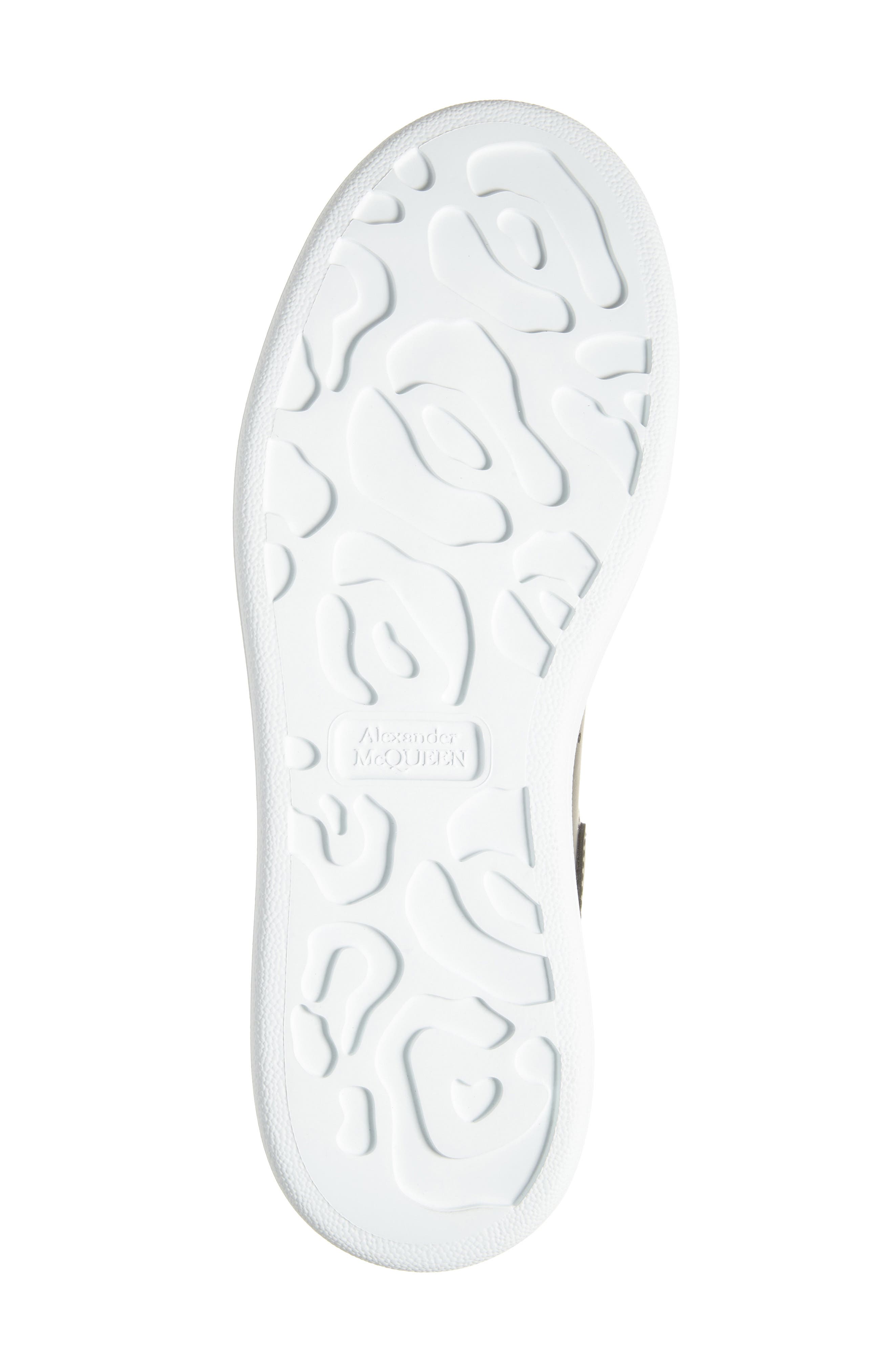 McQueen Oversize Sneaker, Alternate, color, Black