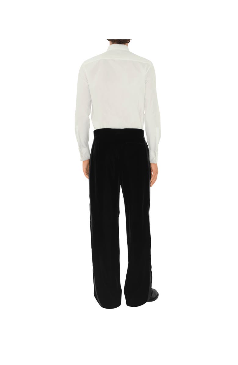 Burberry Velvet Tuxedo Trousers, Alternate, color, 