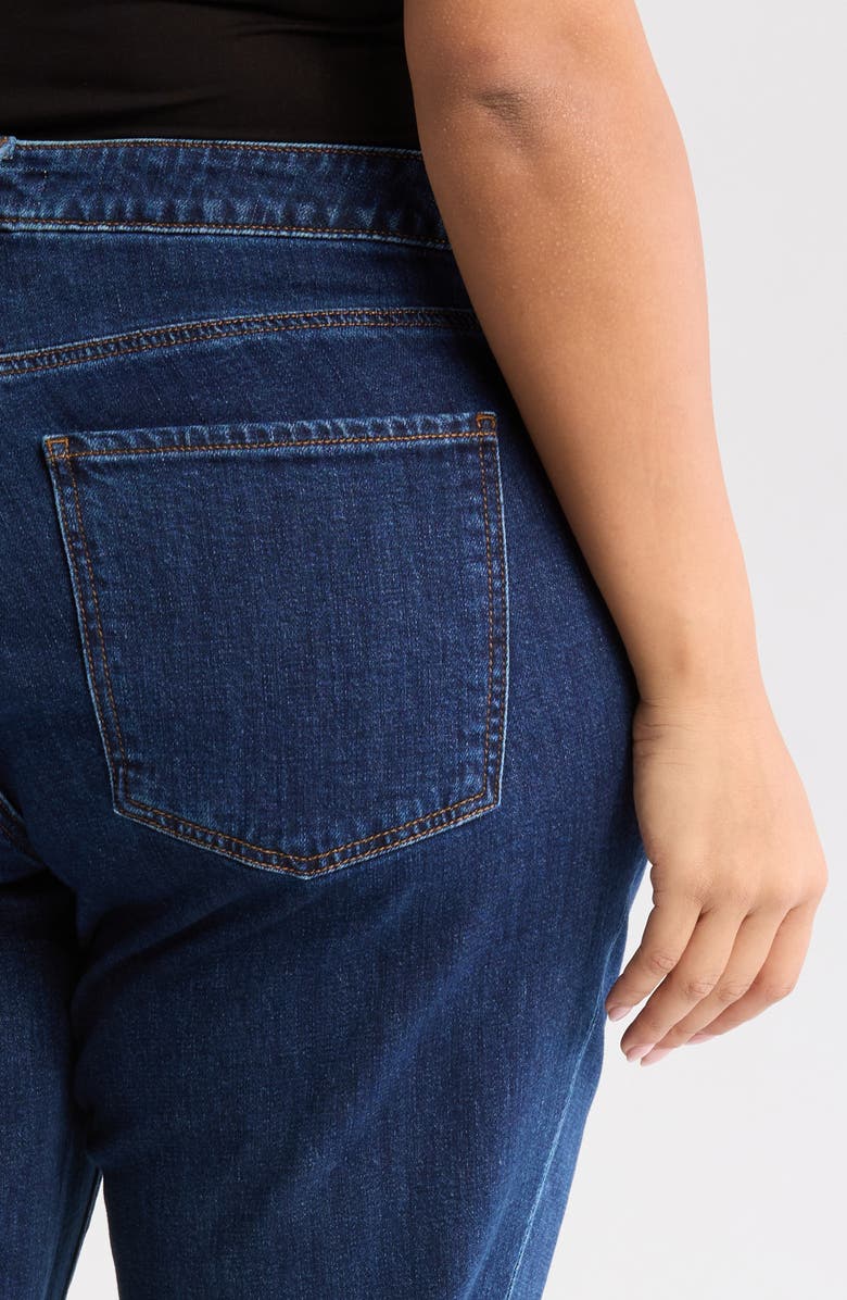 KUT from the Kloth Reese High Waist Ankle Straight Leg Jeans, Alternate, color, Harness