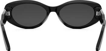 サングラス DiorSignature B3U acetate butterfly sunglasses DIORSIGNATURE B3UBlack Butterfly Sunglasses
