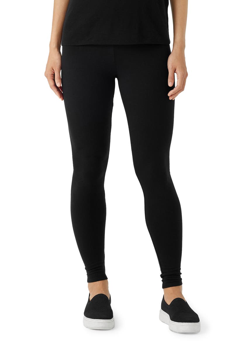 Ankle Leggings, Main, color, BLACK