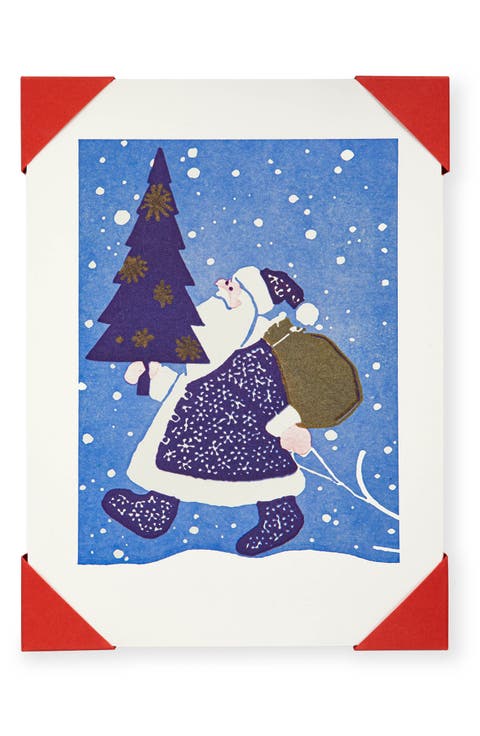 Father Christmas 5-Pack Holiday Greeting Cards