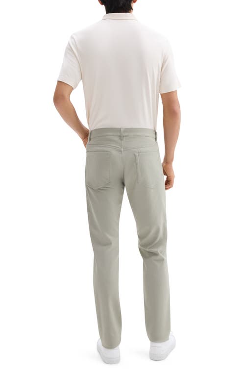 Shop Theory Raffi Twill Pants In Greenstone