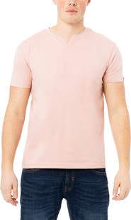 XRAY Split Neck T-Shirt