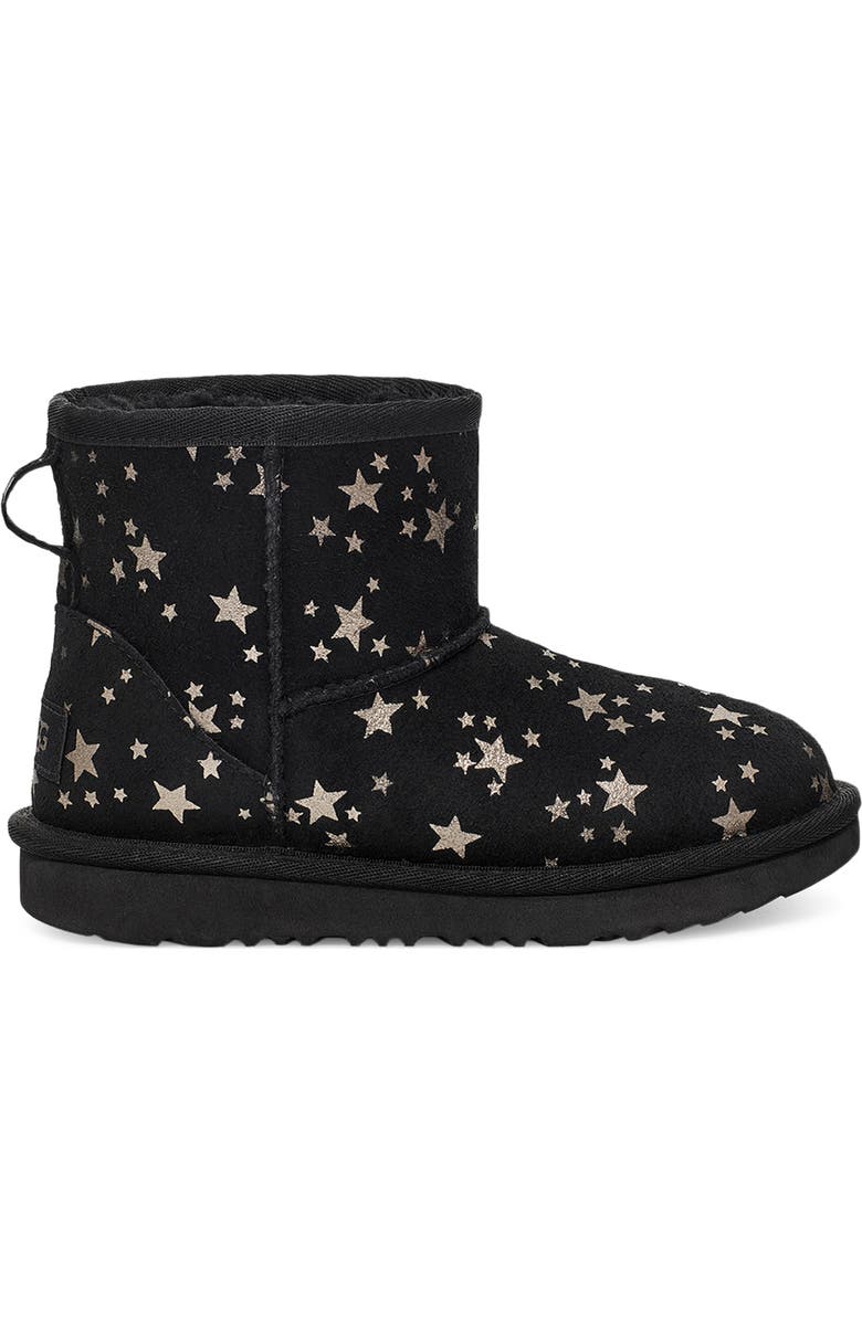 UGG<sup>®</sup> Kids' Classic Mini II Star Boot, Alternate, color,