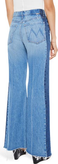 The Tuxedo Maven Heel High Waist Wide Leg Jeans