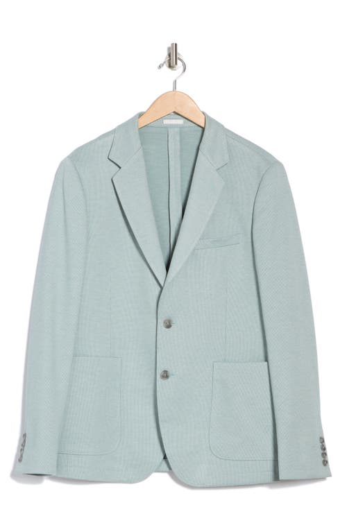 Nordstrom Rack Soft Knit Sport Coat In Green Tuscan Texture