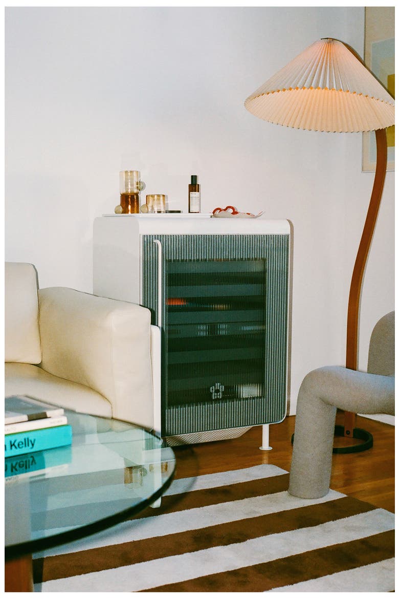 Super Smart Beverage Fridge, Alternate, color, YELLOW