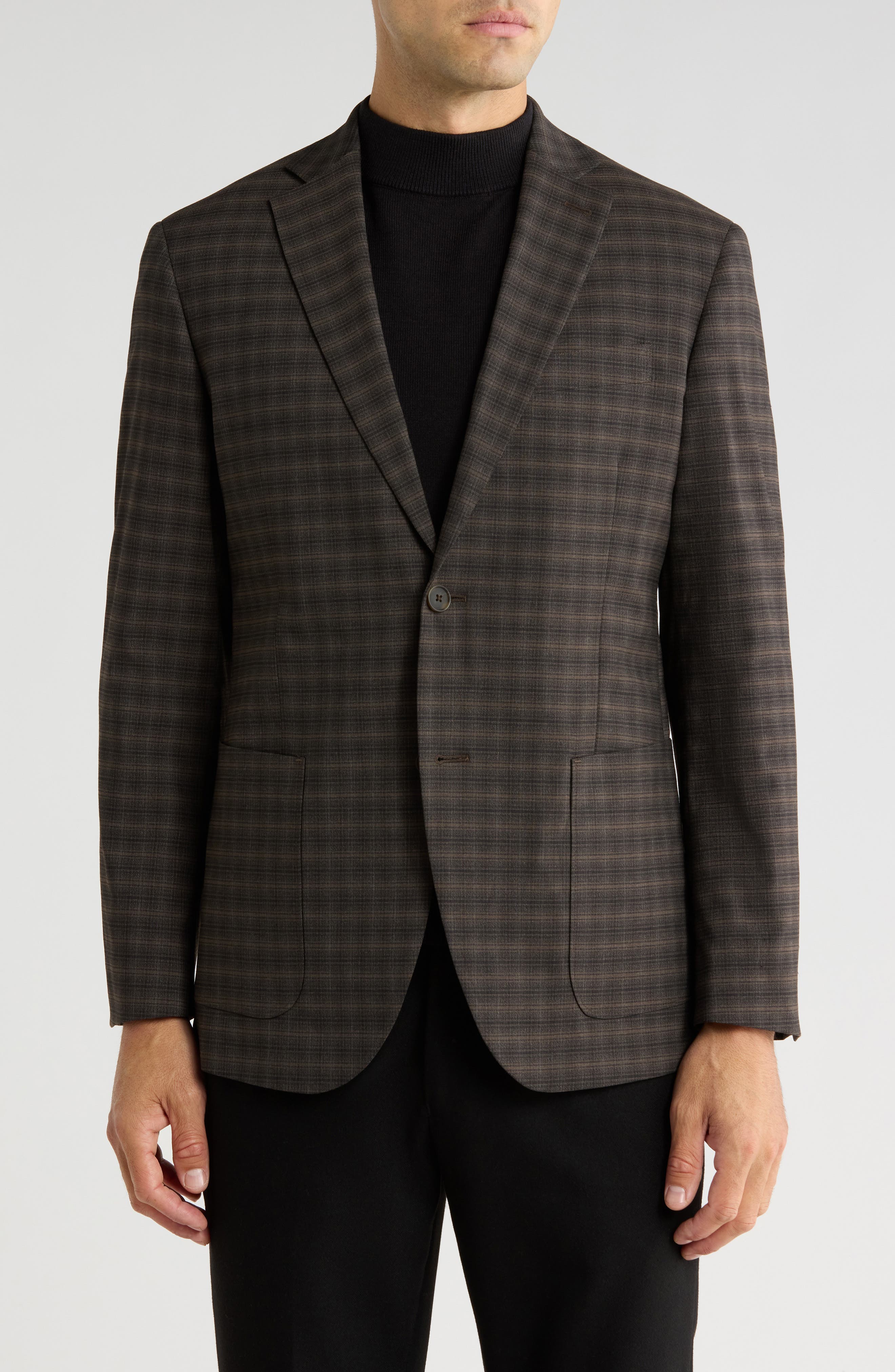 NORDSTROM RACK Shadow Check Sport Coat
