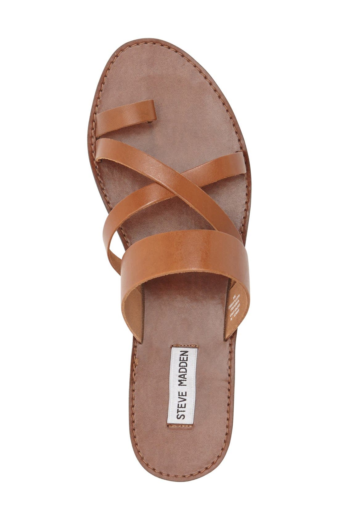 'Ambler' Sandal, Alternate, color, TAN LEATHER