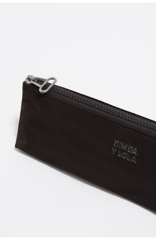 Bimba Y Lola Small Make-up Case In Gray