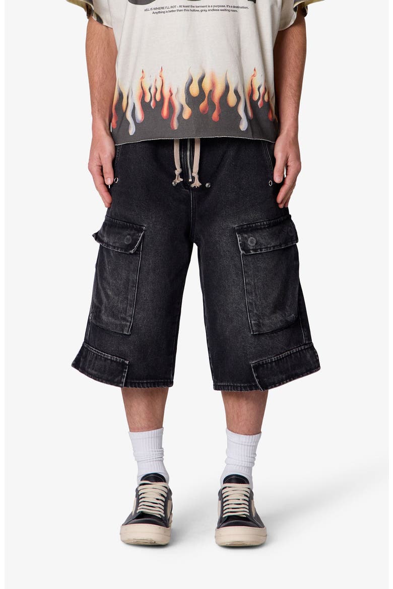 Rave Cargo Shorts, Main, color, VINTAGE BLACK