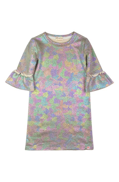 Kids' Kathleen Ruffle Sleeve Dress (Little Kid)