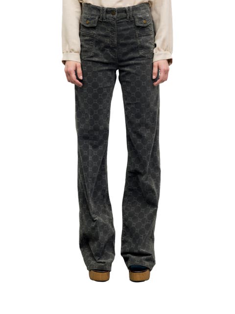 High-Rise Wide-Leg Jeans