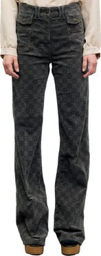 GERARD DAREL High-Rise Wide-Leg Jeans