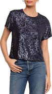FIFTEEN TWENTY Aerin Sequined Top