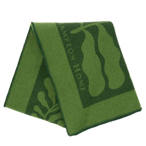 Southampton Home Merino Wool Fleece Throw