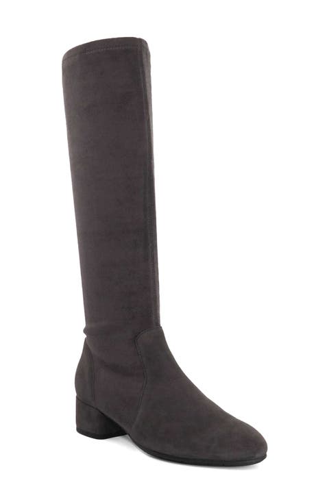 Topsys Tall Stretch Leather Boot