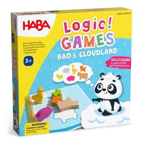Bao's Cloudland Wooden Puzzle Game with 60 Challenges