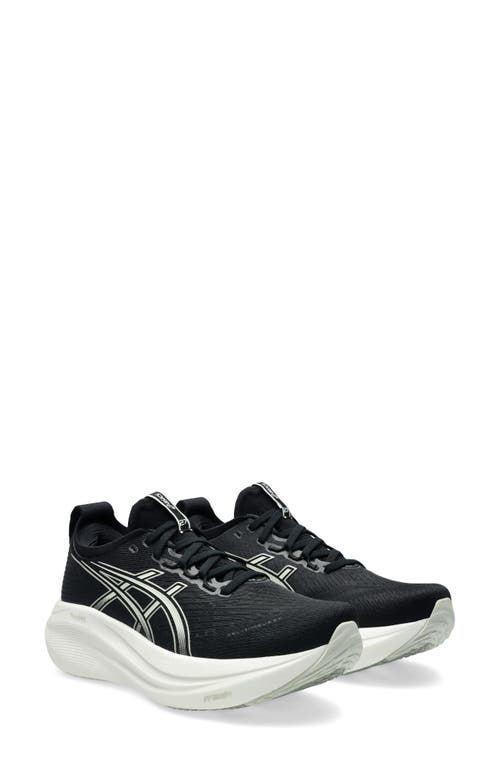 Asics ® Gel-nimbus® 27 Running Shoe In Black/lake Grey