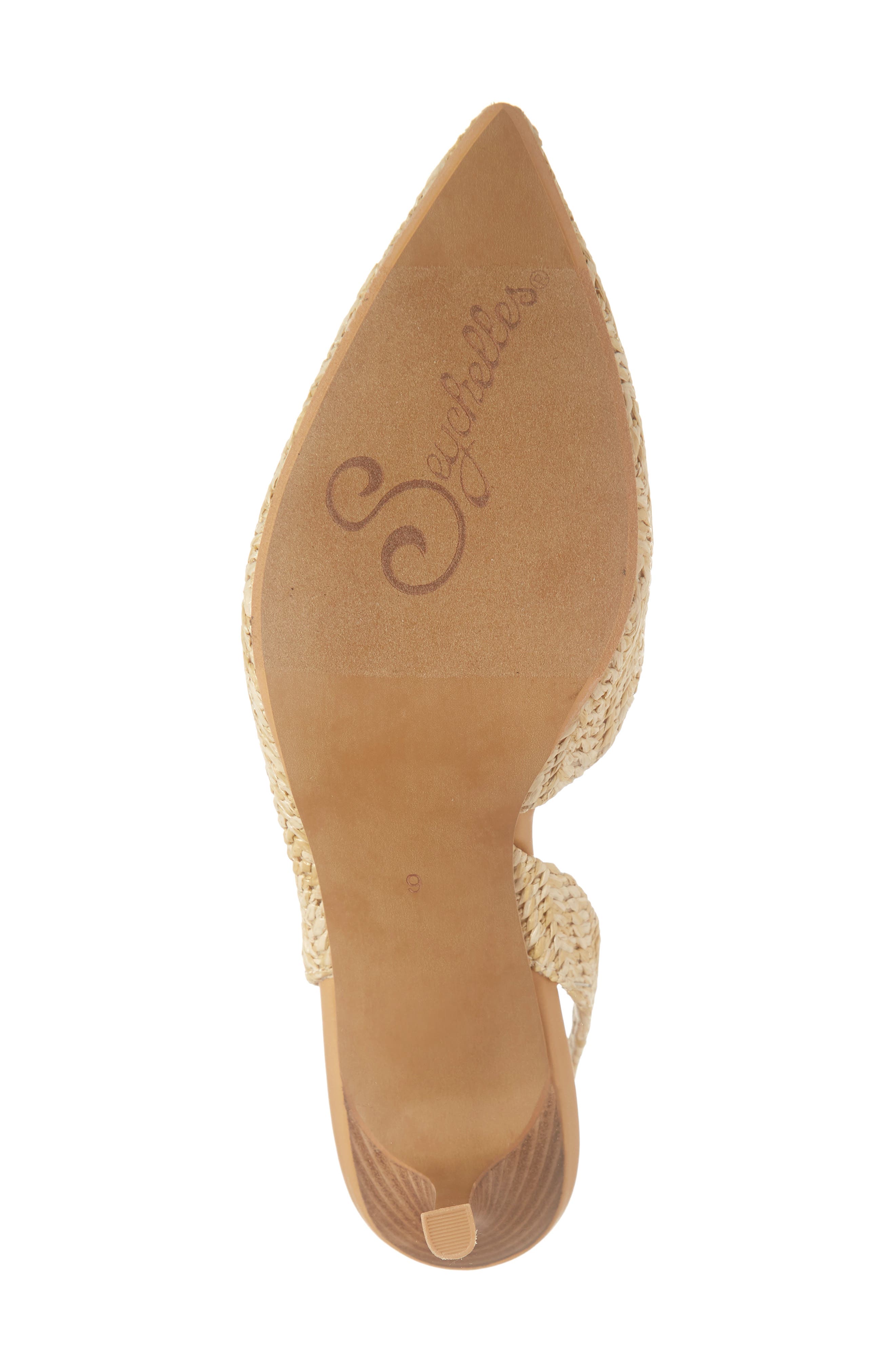 Seychelles Ornament Raffia Slingback Pump, Alternate, color, 