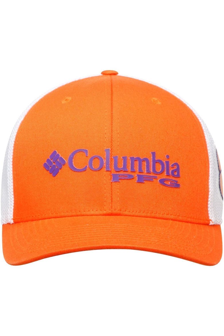 Men's Columbia Orange Clemson Tigers Collegiate PFG Flex Hat, Alternate, color, ORANGE