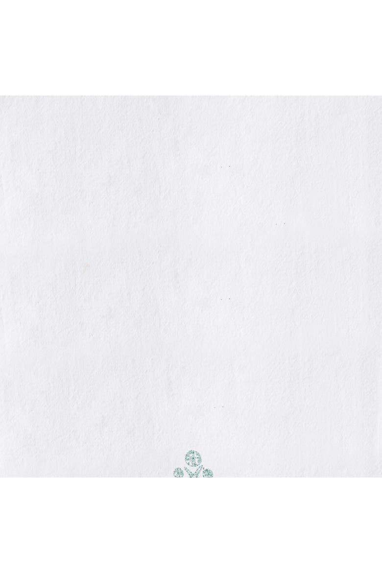 Starfish and Sand Dollar Coastal Christmas Towel, Alternate, color, Blue
