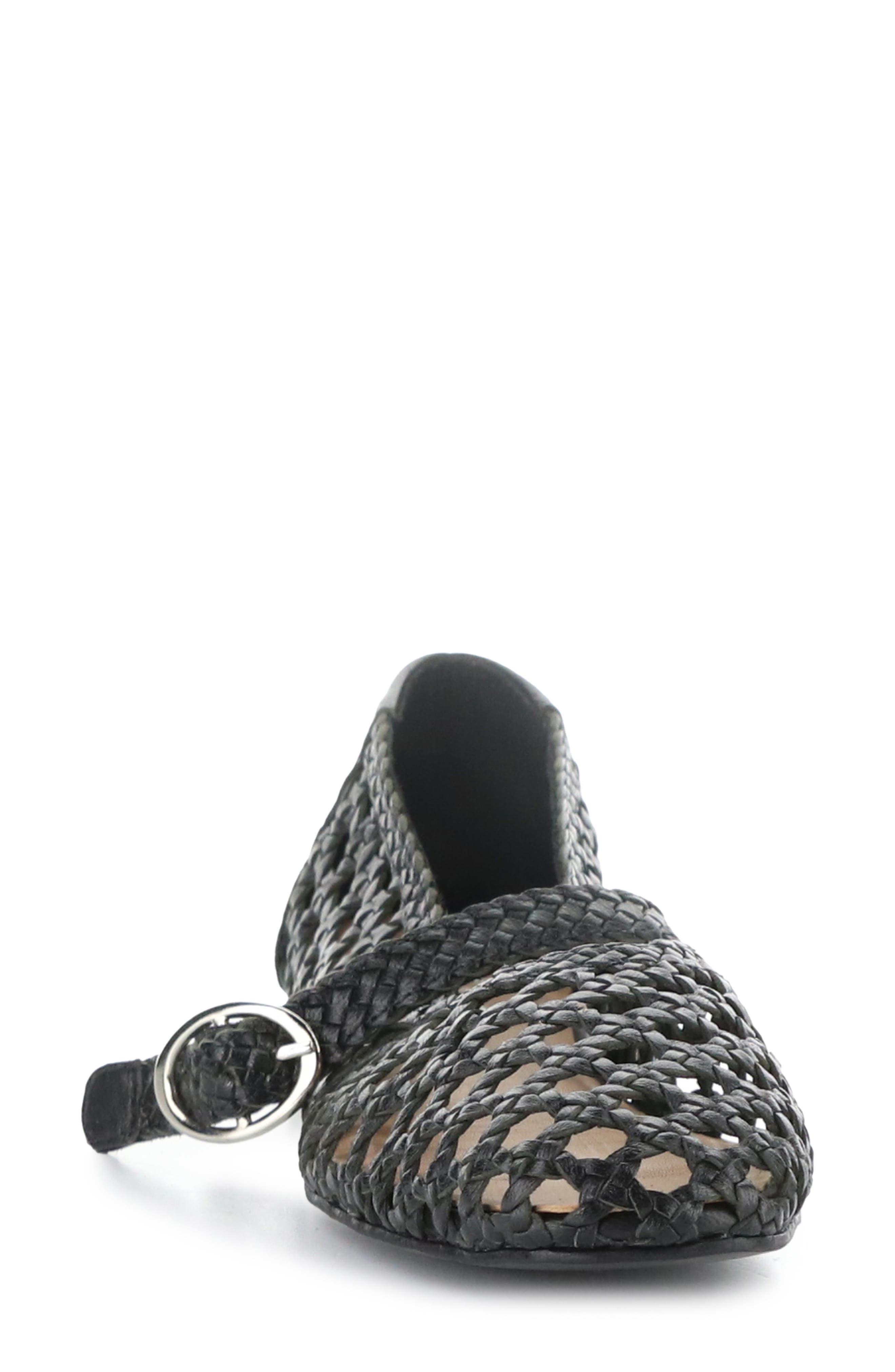 Bos. & Co. Wilda Mary Jane Flat, Alternate, color, Black